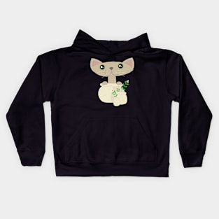 Cat In A Pot Kids Hoodie